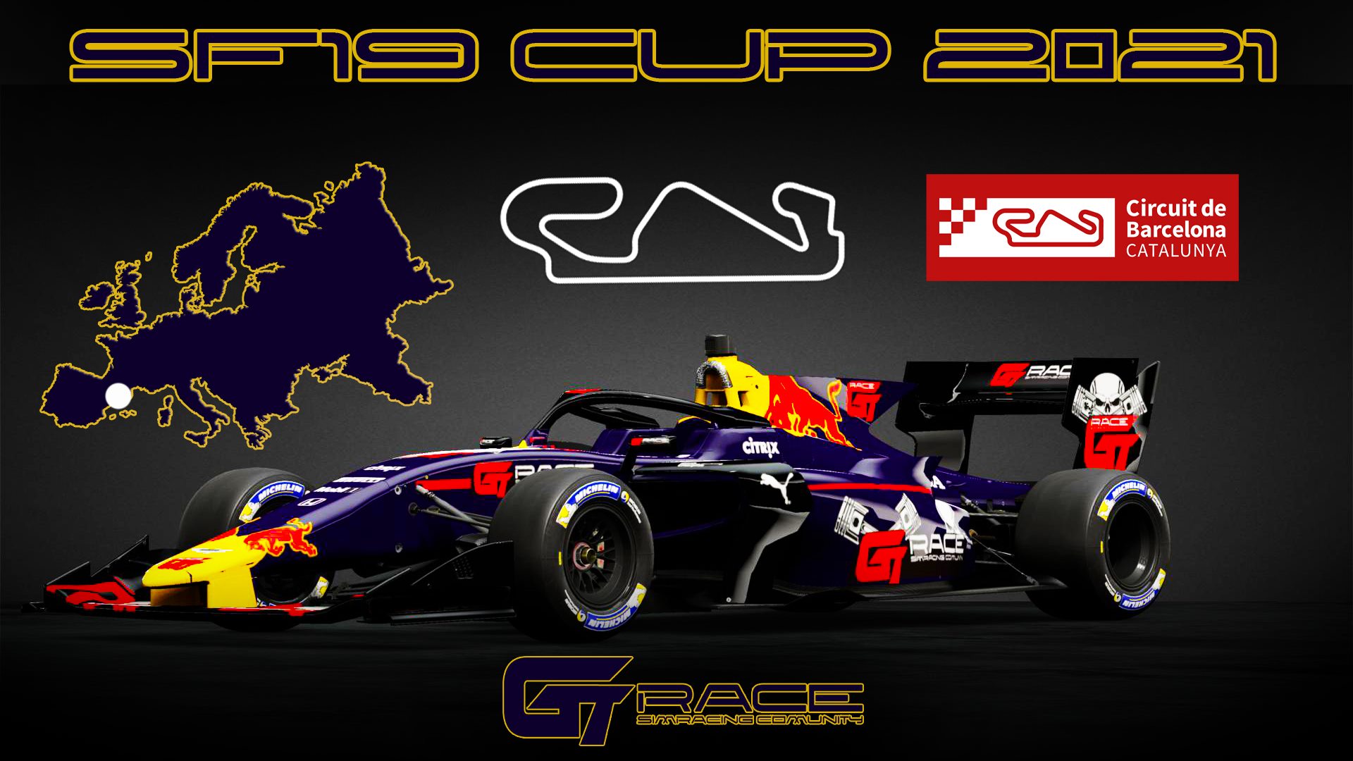 SF19 CUP - 1.závod - Circuit de Barcelona - Catalunya
