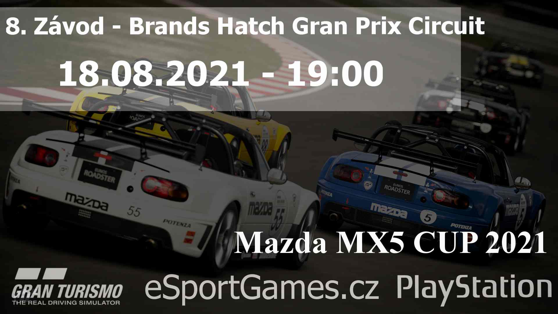 8. Závod - MX5 CUP 2021 - Brands Hatch Gran Prix Circuit
