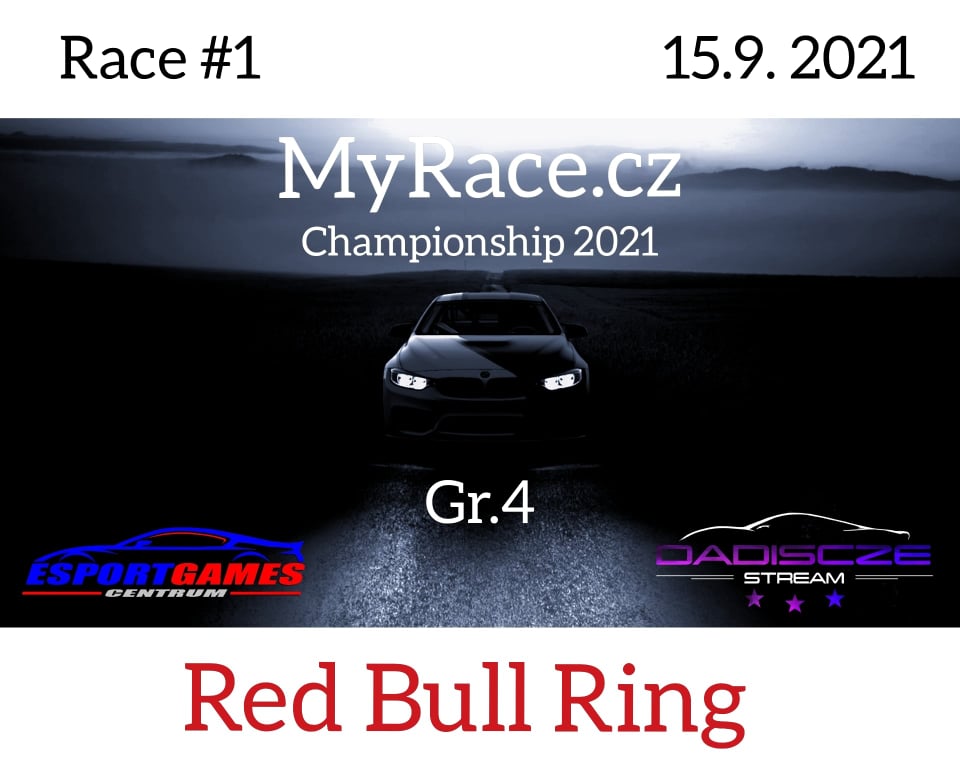 1. Závod - MyRace.cz Championship 2021 - Red Bull Ring